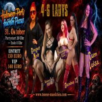 Halloween-Party mit feuchten Pussys am 31.10 in Stuttgart